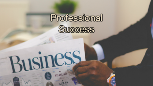 professional success