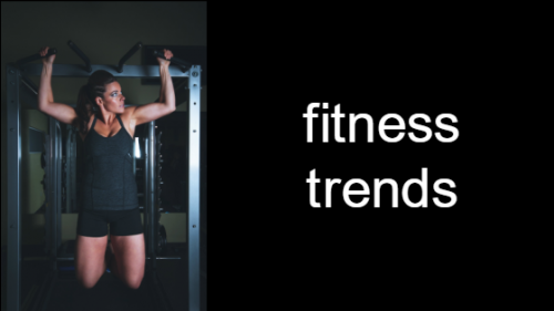 new fitness trends