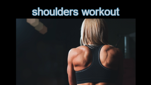 shoulders workout