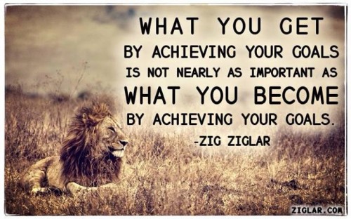 achieving your goals