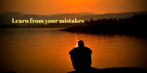 learn from your mistakes