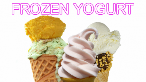 frozen yogurt