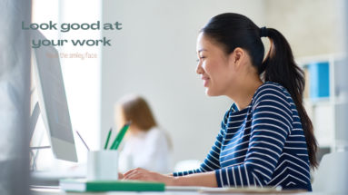 have a smiley face at the office