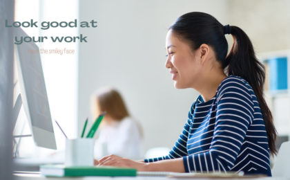 have a smiley face at the office