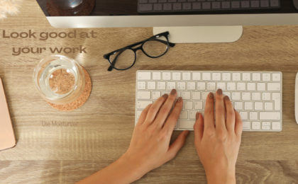 use moisturizer at the office